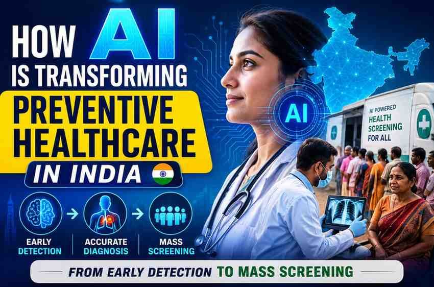 How AI Is Transforming Preventive Healthcare in India: From Early Detection to Mass Screening