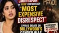 Janhvi Kapoor Calls ‘Peddi’ the “Most Expensive Disrespect” to an Actress What It Reveals About Bollywood in 2026