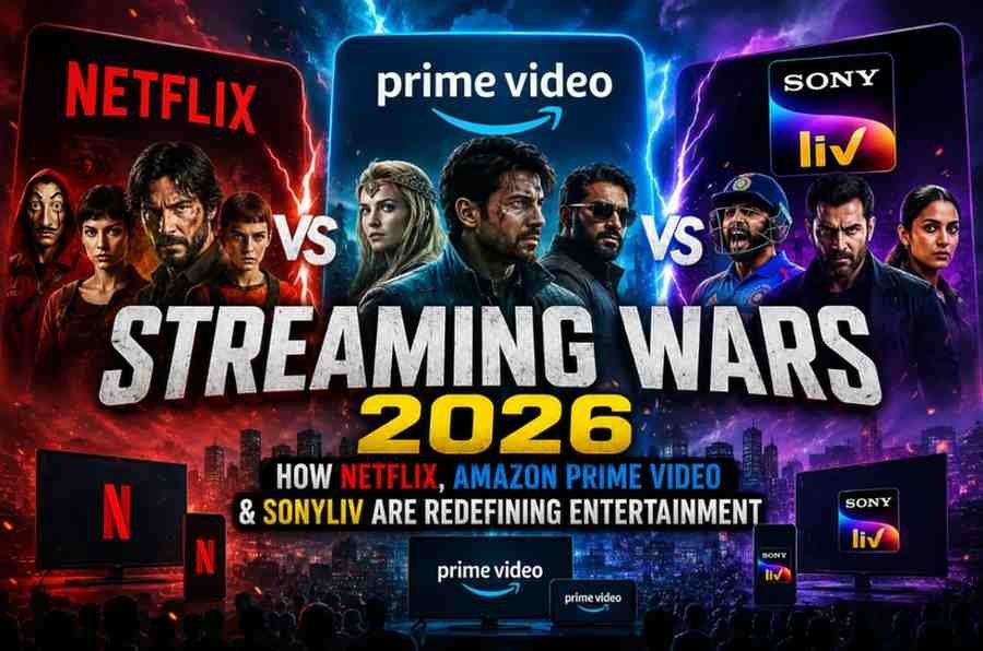 OTT Boom & Streaming Wars 2026: How Netflix, Amazon Prime Video & SonyLIV Are Redefining Entertainment