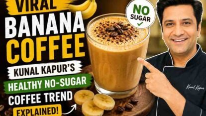 Viral Banana Coffee Recipe: Kunal Kapur’s Healthy No-Sugar Coffee Trend Explained