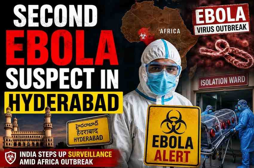 Second Ebola Suspect in Hyderabad Isolated as India Steps Up Surveillance Amid Africa Outbreak