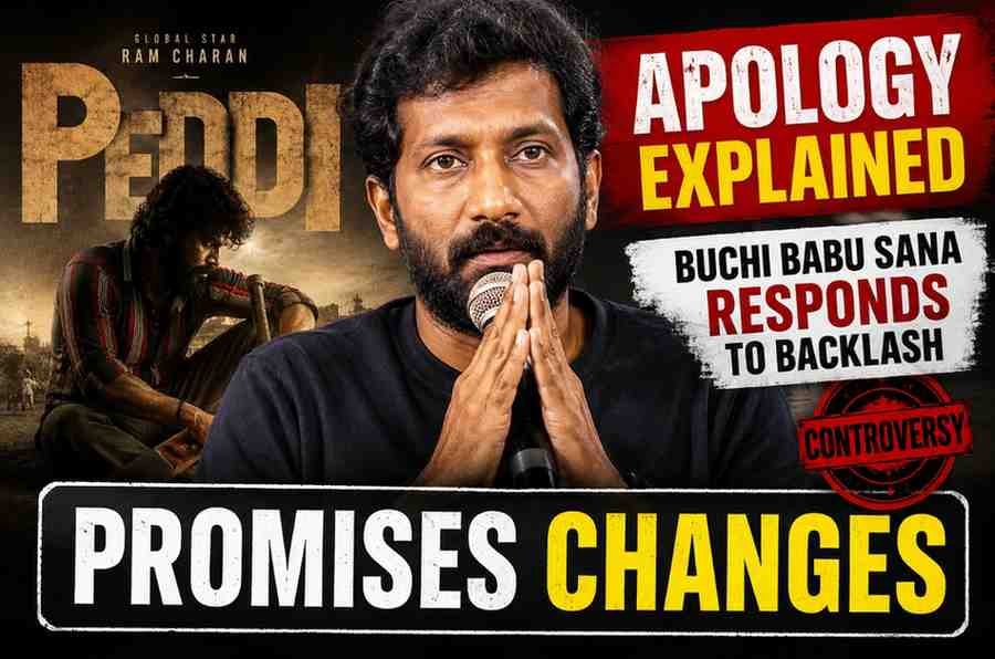 Peddi Apology Explained: Buchi Babu Sana Responds to Backlash, Promises Changes After Controversy