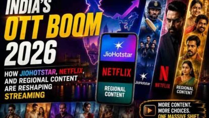 India’s OTT Boom 2026: How JioHotstar, Netflix, and Regional Content Are Reshaping Streaming