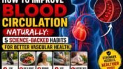 Spinach, Steps, and Stress: 5 Doctor-Backed Daily Habits That Transform Blood Circulation