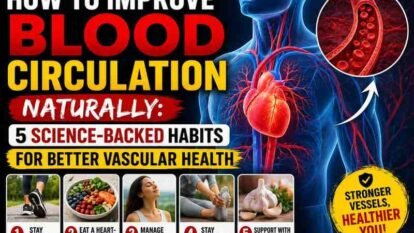 How to Improve Blood Circulation Naturally: 5 Science-Backed Habits for Better Vascular Health