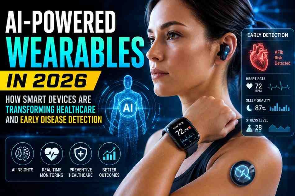 AI-Powered Wearables in 2026: How Smart Devices Are Transforming Healthcare and Early Disease Detection