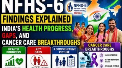NFHS-6 Findings Explained: India’s Health Progress, Gaps, and Cancer Care Breakthroughs