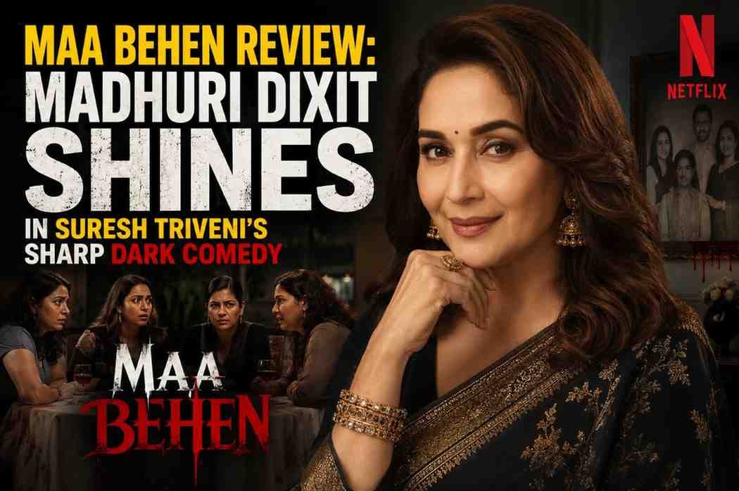 Maa Behen Review: Madhuri Dixit Shines in Suresh Triveni's Sharp Netflix Dark Comedy