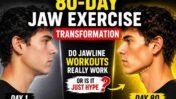 Man Reveals Dramatic 80-Day Jaw Exercise Transformation: What Science Really Says About Getting a Sharper Jawline