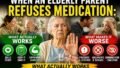 When Your Elderly Parent Refuses to Take Medications: A Complete Guide for Caregivers of Aging Parents
