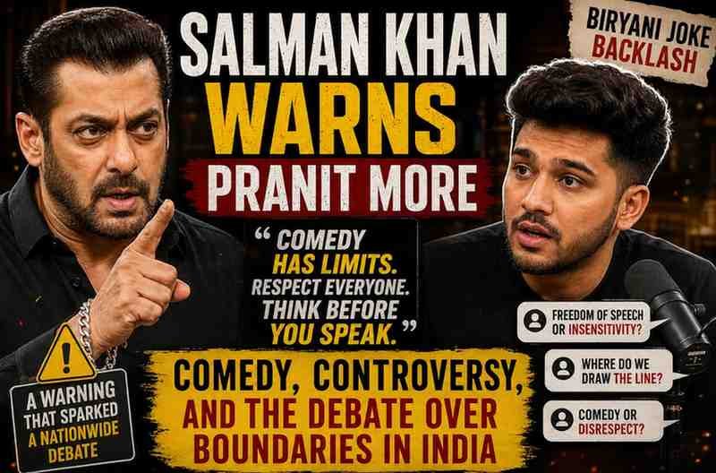 Salman Khan Warns Pranit More: Comedy, Controversy, and the Debate Over Boundaries in India