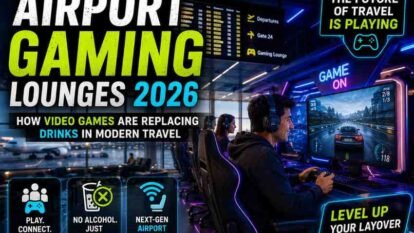 Airport Gaming Lounges 2026: How Video Games Are Replacing Drinks in Modern Travel Airport Gaming Lounges 2026: How Video Games Are Replacing Drinks in Modern Travel