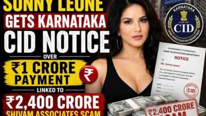 Sunny Leone Gets Karnataka CID Notice Over ₹1 Crore Payment Linked to ₹2,400 Crore Shivam Associates Scam