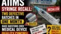 AIIMS Syringe Recall Raises Fresh Questions About Medical Device Quality Control in India