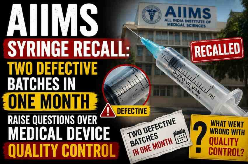 Two Defective Batches in One Month Raise Questions Over Medical Device Quality Control