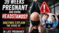 39 Weeks Pregnant and Doing Headstands? Why Gynaecologists Warn Against Extreme Exercise in Late Pregnancy