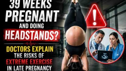 39 Weeks Pregnant and Doing Headstands? Doctors Explain the Risks of Extreme Exercise in Late Pregnancy 39 Weeks Pregnant and Doing Headstands? Doctors Explain the Risks of Extreme Exercise in Late Pregnancy