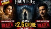 ‘Haunted 3D: Echoes of the Past’ Dominates Box Office, Beats Films Starring Kangana Ranaut, Manoj Bajpayee and Imtiaz Ali’s Latest Release