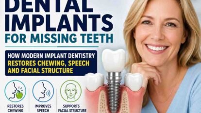 Dental Implants for Missing Teeth: How Modern Implant Dentistry Restores Chewing, Speech and Facial Structure Dental Implants for Missing Teeth: How Modern Implant Dentistry Restores Chewing, Speech and Facial Structure