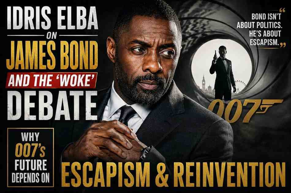 Idris Elba on James Bond and the ‘Woke’ Debate: Why 007’s Future Depends on Escapism and Reinvention