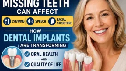 Missing Teeth Can Affect Chewing, Speech and Facial Structure: How Dental Implants Are Transforming Oral Health and Quality of Life Missing Teeth Can Affect Chewing, Speech and Facial Structure: How Dental Implants Are Transforming Oral Health and Quality of Life
