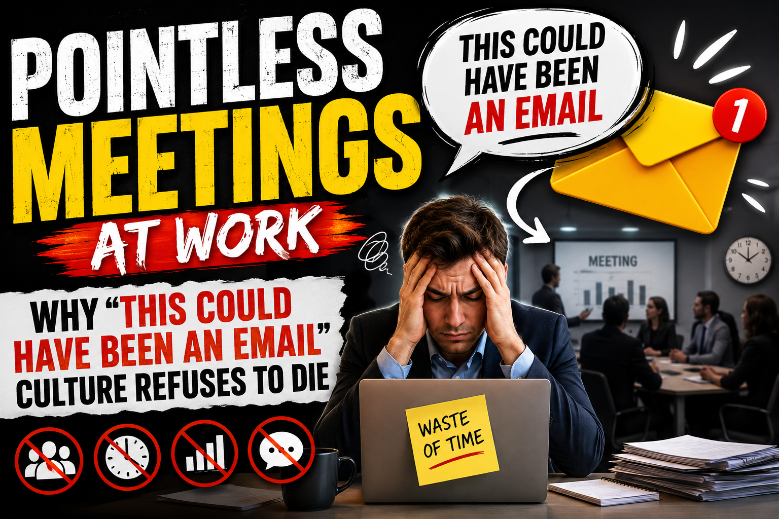Pointless Meetings at Work: Why 'This Could Have Been an Email' Culture Refuses to Die