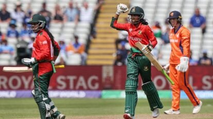Juairiya Ferdous Fires Bangladesh Women to Dominant Six-Wicket Victory Over Netherlands in Women's T20 World Cup 2026 Opener Juairiya Ferdous Fires Bangladesh Women to Dominant Six-Wicket Victory Over Netherlands in Women's T20 World Cup 2026 Opener