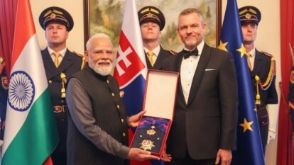 PM Modi Slovakia PM Modi Slovakia