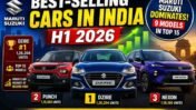 Best-Selling Cars in India H1 2026: Maruti Suzuki Dominates With 9 Models in Top 15