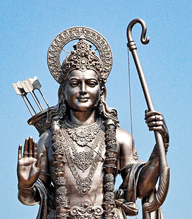 77 FT STATUE OF LORD RAM in South Goa