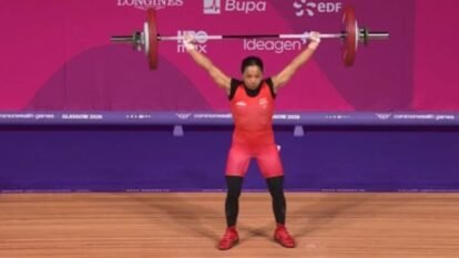 Mirabai Chanu Wins Historic Third Straight Commonwealth Games Gold
