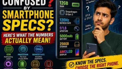 How to Read a Smartphone Spec Sheet: What RAM, Refresh Rate, and Aperture Numbers Actually Mean