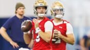 Notre Dame QB CJ Carr Emerges as Early 2027 NFL Draft Favorite After Dominant Manning Passing Academy Performance
