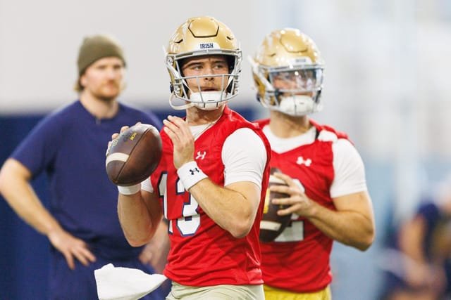 Notre Dame QB CJ Carr Emerges as Early 2027 NFL Draft Favorite After Dominant Manning Passing Academy Performance