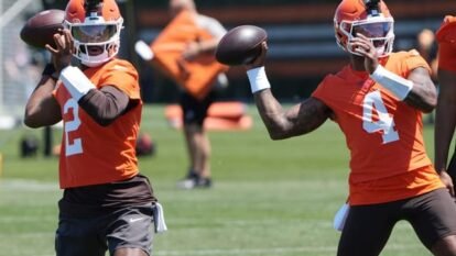 Field Yates Explains Why Shedeur Sanders vs Deshaun Watson Is the NFL’s ‘Truest Quarterback Competition’ Field Yates Explains Why Shedeur Sanders vs Deshaun Watson Is the NFL’s ‘Truest Quarterback Competition’