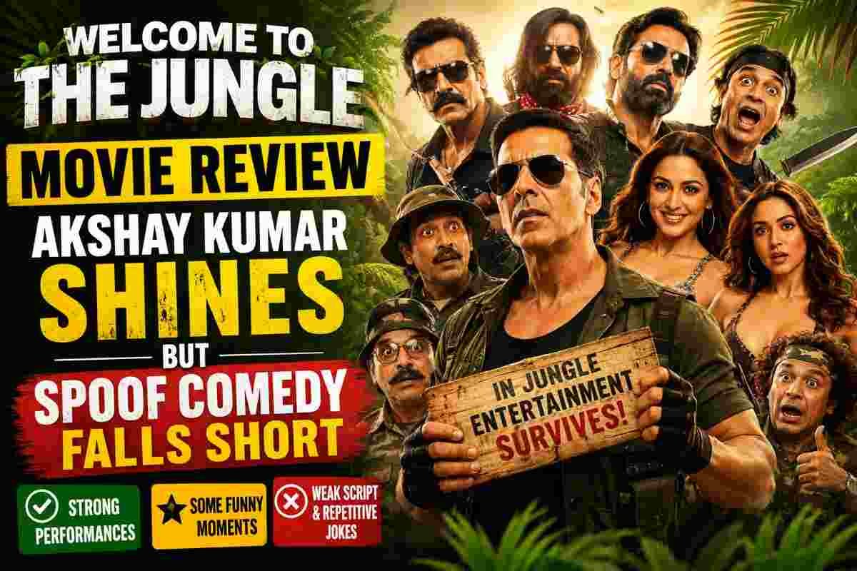 Welcome To The Jungle Movie Review: Akshay Kumar Shines but Spoof Comedy Falls Short