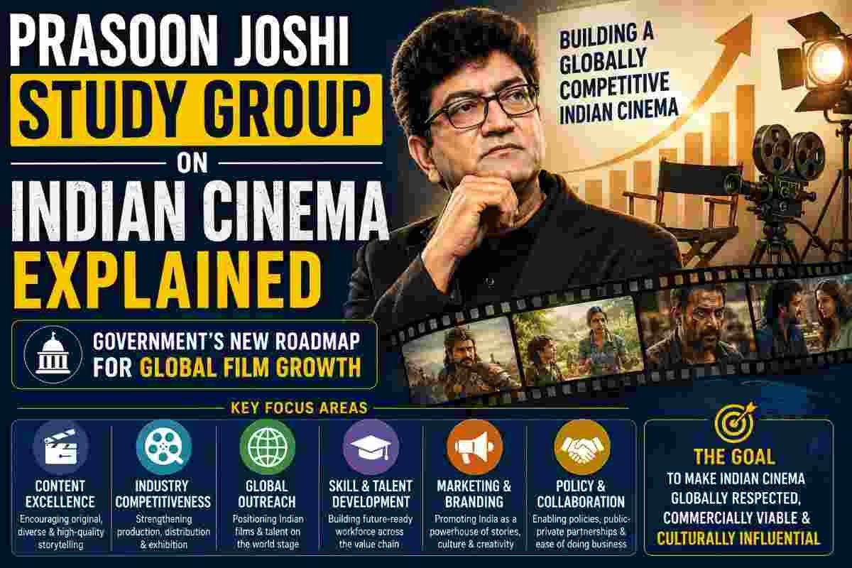 Prasoon Joshi Study Group on Indian Cinema Explained: Government's New Roadmap for Global Film Growth