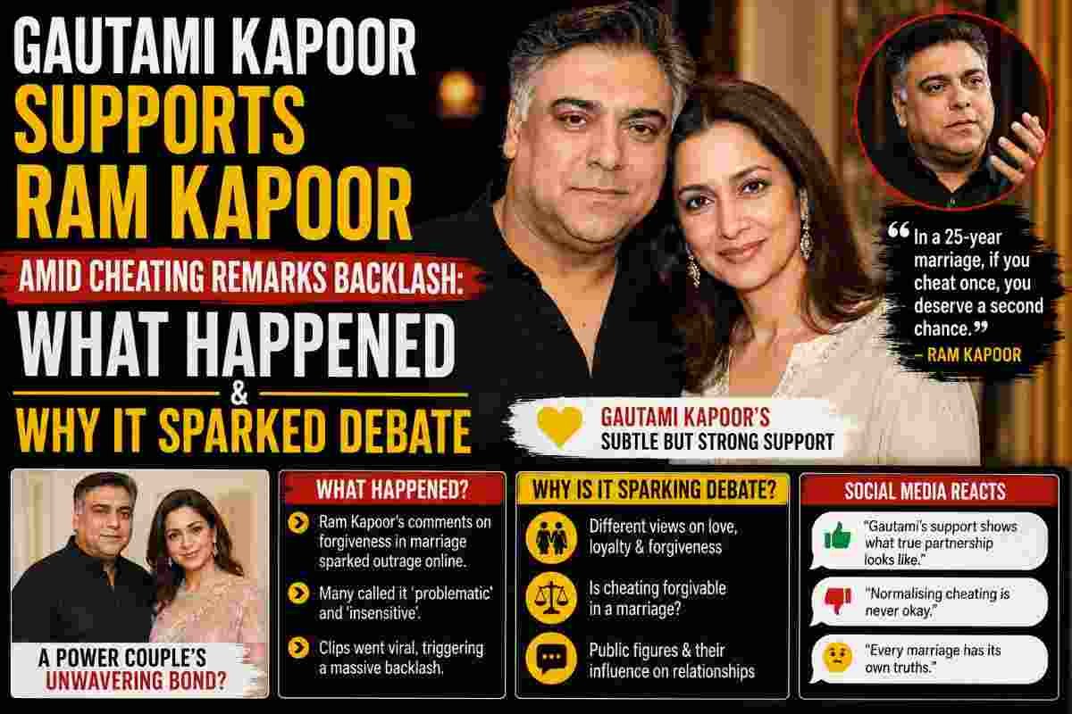 Gautami Kapoor Supports Ram Kapoor Amid Cheating Remarks Backlash: What Happened and Why It Sparked Debate
