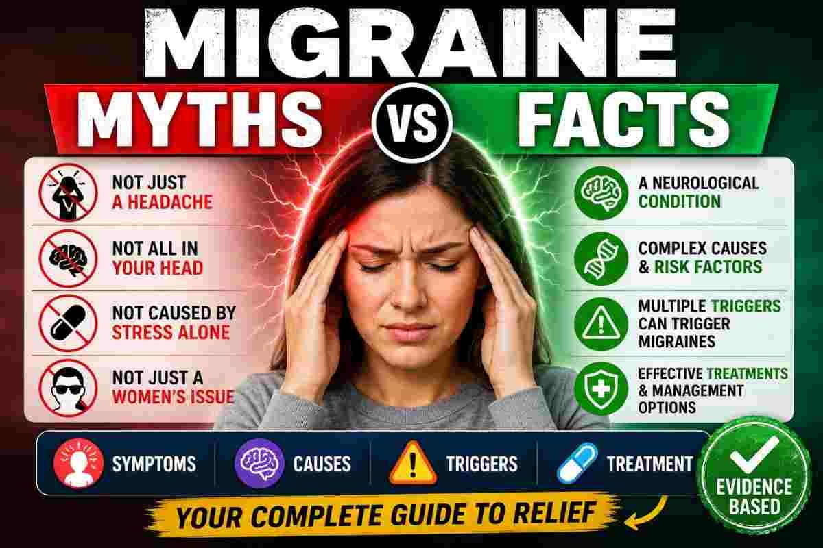 Migraine Myths vs Facts: Symptoms, Causes, Triggers, and Effective Treatment Guide