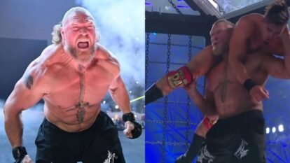 Austin Theory Recalls Painful Brock Lesnar Encounters: "Brock Lesnar Murdered Me" With the Money in the Bank Briefcase Austin Theory Recalls Painful Brock Lesnar Encounters: "Brock Lesnar Murdered Me" With the Money in the Bank Briefcase