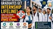 Foreign Medical Graduates Get Internship Lifeline: Tamil Nadu Opens 36 Non-Teaching Hospitals for CRMI Training