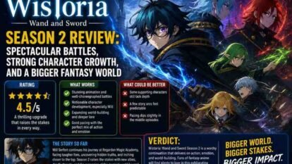 Wistoria: Wand and Sword Season 2 Review: Spectacular Battles, Strong Character Growth, and a Bigger Fantasy World
