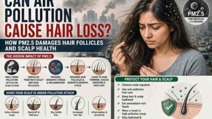 Can Air Pollution Cause Hair Loss? How PM2.5 Damages Hair Follicles and Scalp Health