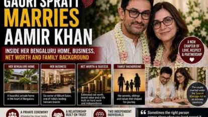 Gauri Spratt Marries Aamir Khan: Inside Her Bengaluru Home, Business, Net Worth and Family Background Gauri Spratt Marries Aamir Khan: Inside Her Bengaluru Home, Business, Net Worth and Family Background