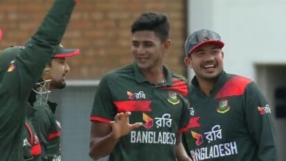 Nahid Rana Creates Bangladesh ODI History With Record-Breaking 6-Wicket Haul Against Zimbabwe Nahid Rana Creates Bangladesh ODI History With Record-Breaking 6-Wicket Haul Against Zimbabwe