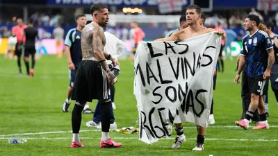 FIFA Investigates Argentina’s Falklands Banner Controversy After World Cup Victory Over England