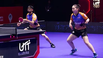 U Mumba TT Create UTT History With Record-Breaking 13-2 Win as Season 7 Playoff Race Heats Up