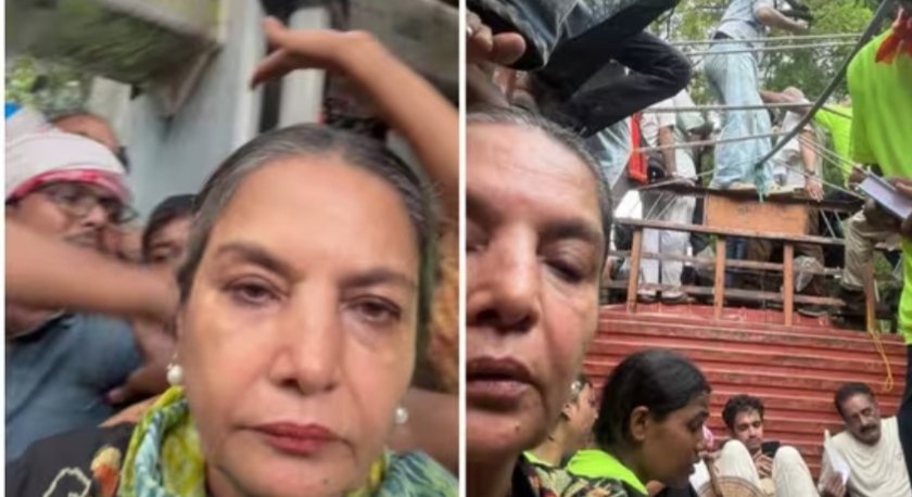 Shabana Azmi Joins CJP Protest at 75: Veteran Actor Crosses Barricades, Sparks Debate on Celebrity Activism in India