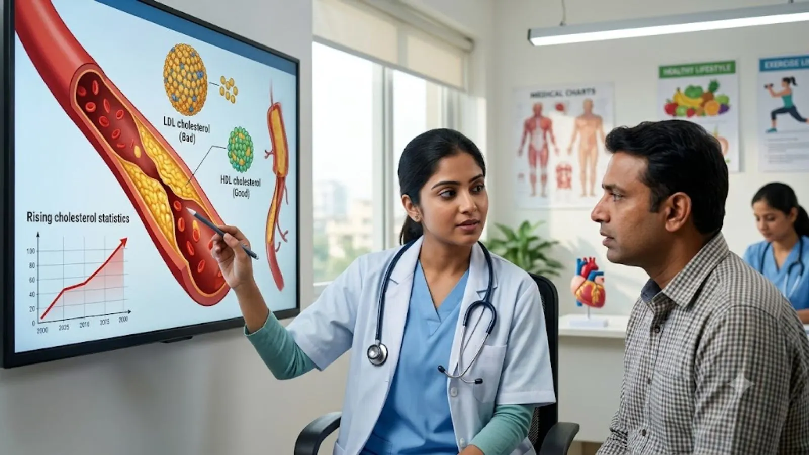 India’s Cholesterol Crisis: ICMR Study Finds Nearly 9 in 10 Adults Have Abnormal Blood Lipid Levels