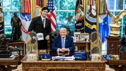 Shohei Ohtani and Donald Trump White House Meeting Sparks Attention During Dodgers Celebration